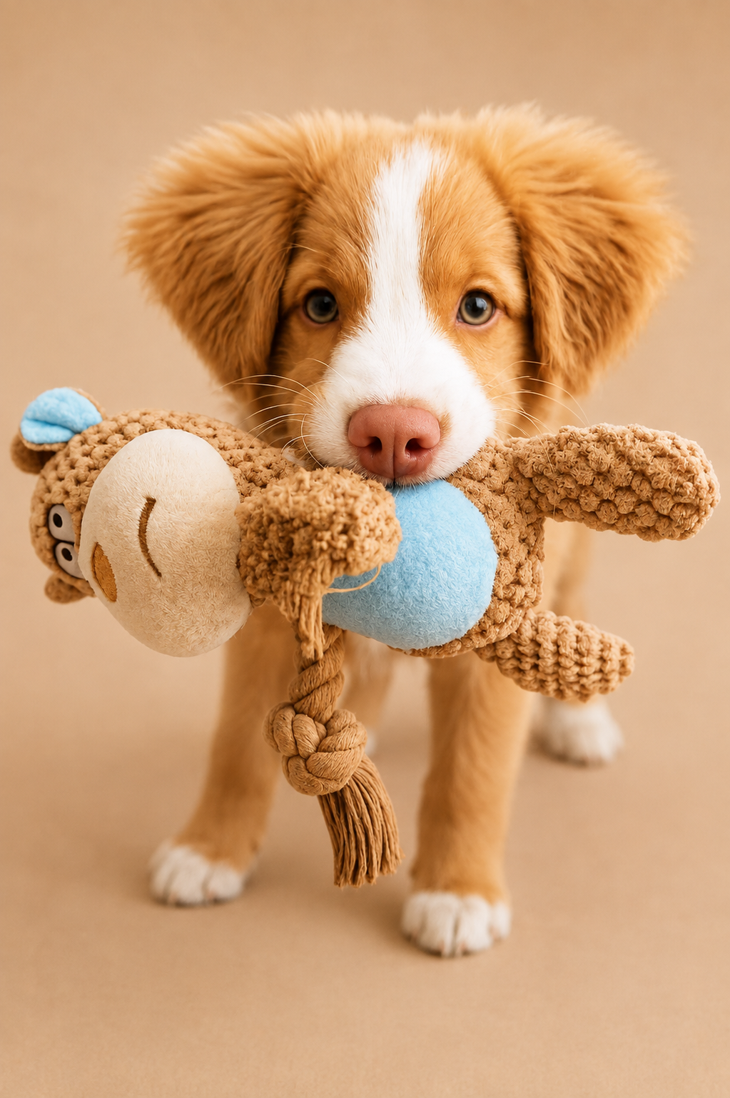 Flake the Elk - Durable Dog Plush Toy